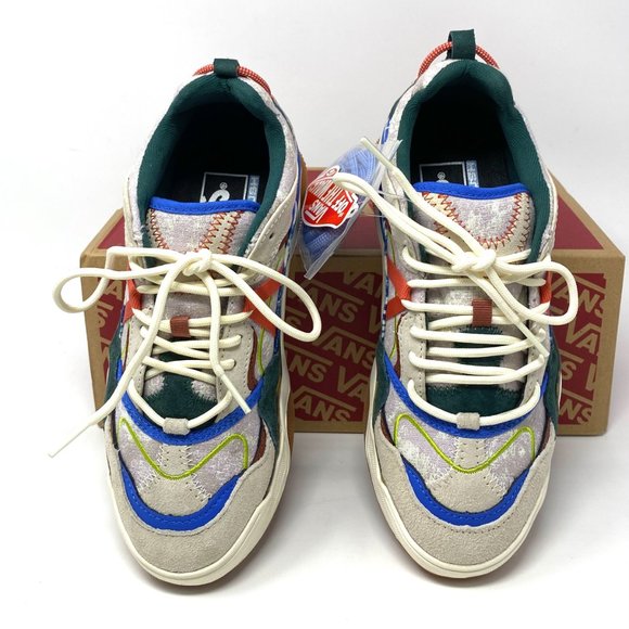 VANS Varix Wc Tie Dyeclsh Suede Multi Casual Sneakers Women Size 8.5 VN0A3WLN1S1 - Picture 4 of 10